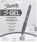 Sharpie S-Gel .7mm Medium Point Pens 12/Pkg-Business Colors - Black, Blue & Red